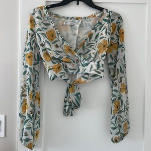 Zara Sheer Summer Blouse